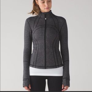 LULULEMON HARRINGBONE ZIP UP JACKET